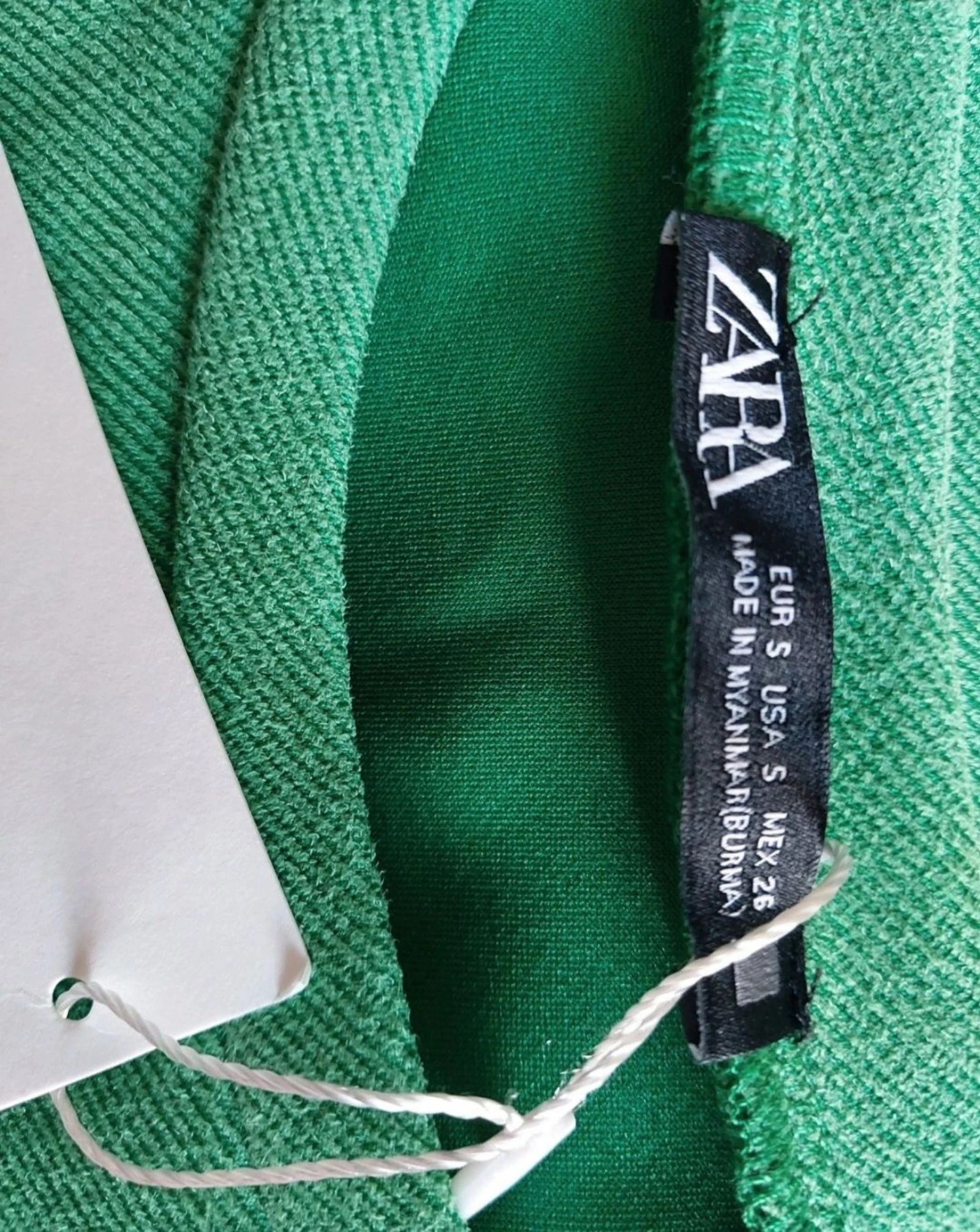 🌸bonito vestido verde de zara talla 36🌸 – photo 5
